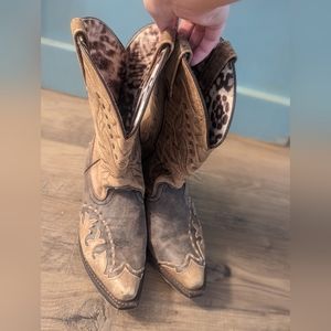 Laredo Leopard Boots